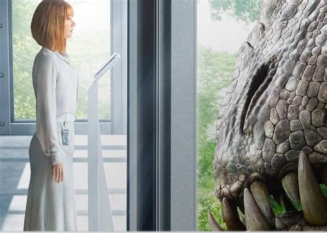 bryce dallas howard ass|On the poster for Jurassic World (2015), the filmmakers edited